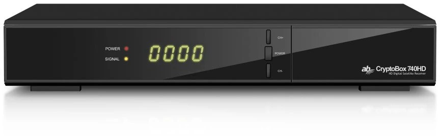 AB Satelitný prijímač CryptoBox 740HD