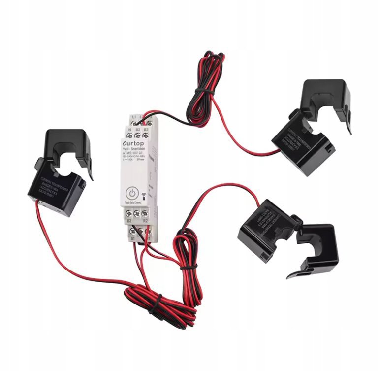 ANTIK WiFi 3-fázový merač spotreby energie SM3FA