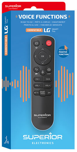 Superior pre SMART TV LG s funkcou magic remote a hlasovým ovládaním