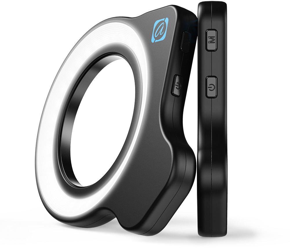 Apexel 37 mm + 52 mm Thread Fill Light for LENS & DSLR Camera