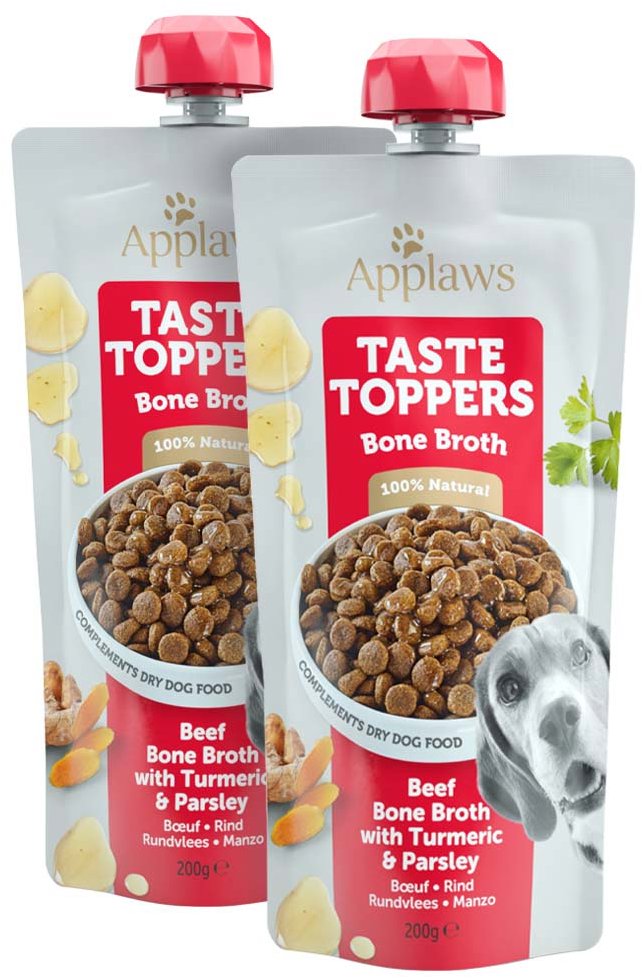 Applaws kapsička Dog Taste Toppers Smoothie Hovězí vývar 2 × 200 ml