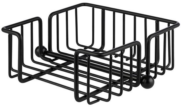 APS Držiak na obrúsky čierny 19 × 19 cm URBAN, 11770