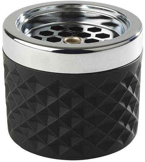 APS Popolník sklenený čierny 00582