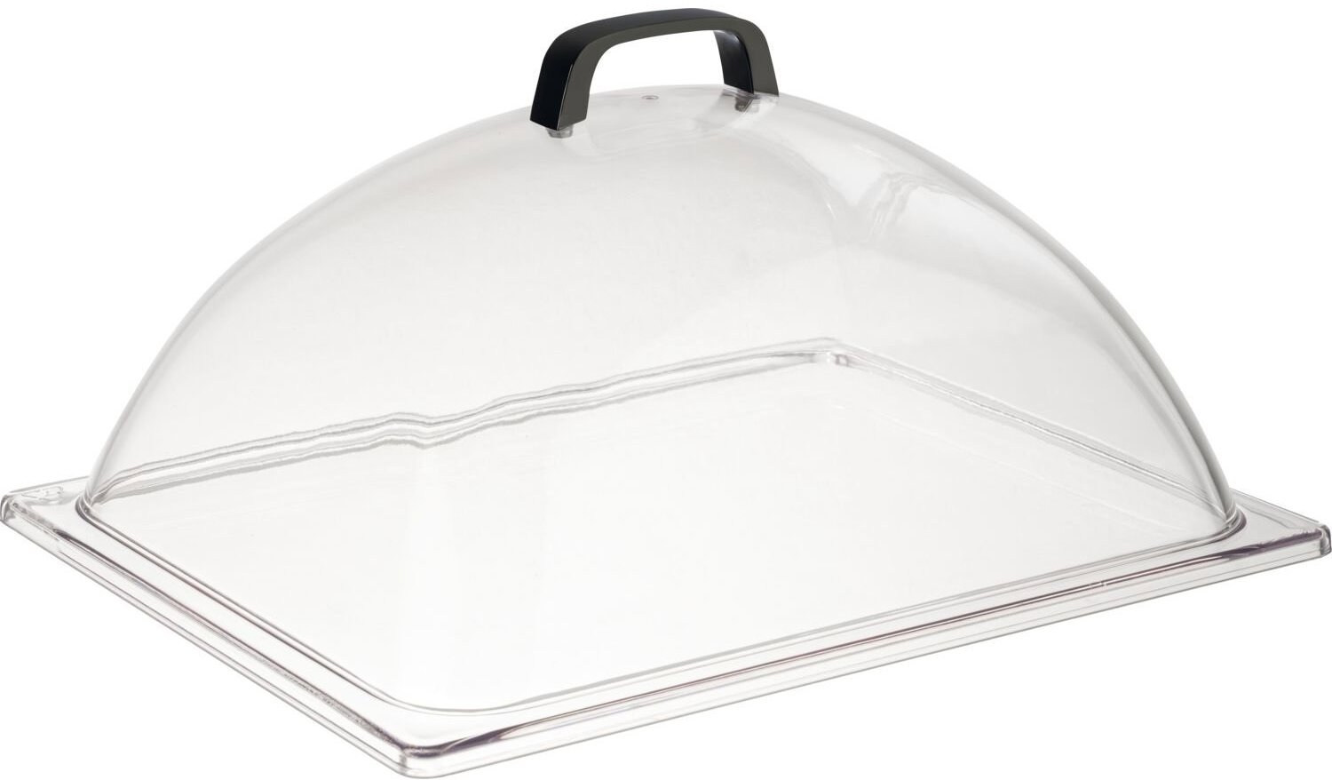 APS GN kopulovitý kryt 1/2 SAN, čierne držadlo, uzavretý