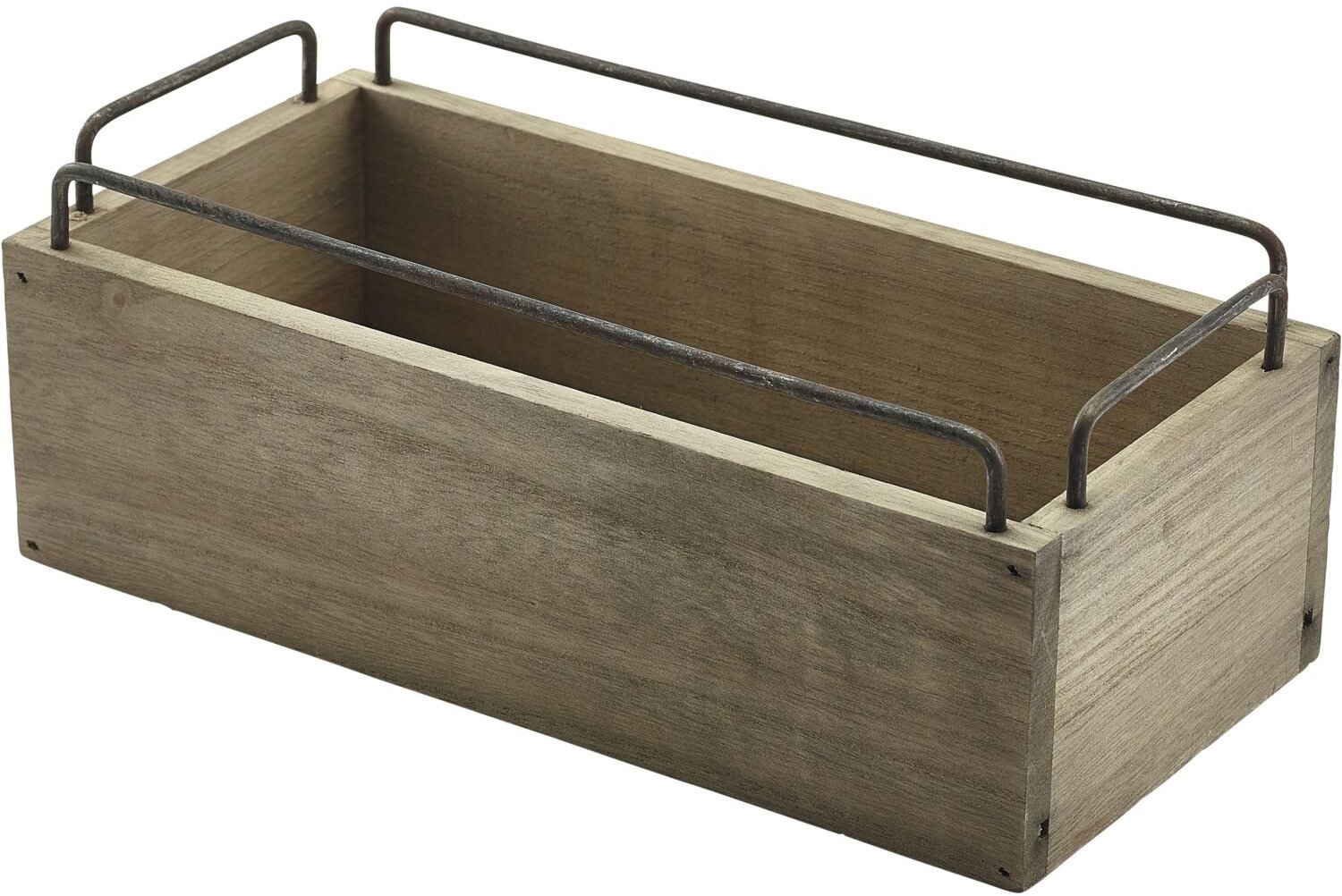 GenWare Drevená debnička, výška 97 mm, dĺžka 250 mm, šírka 120 mm