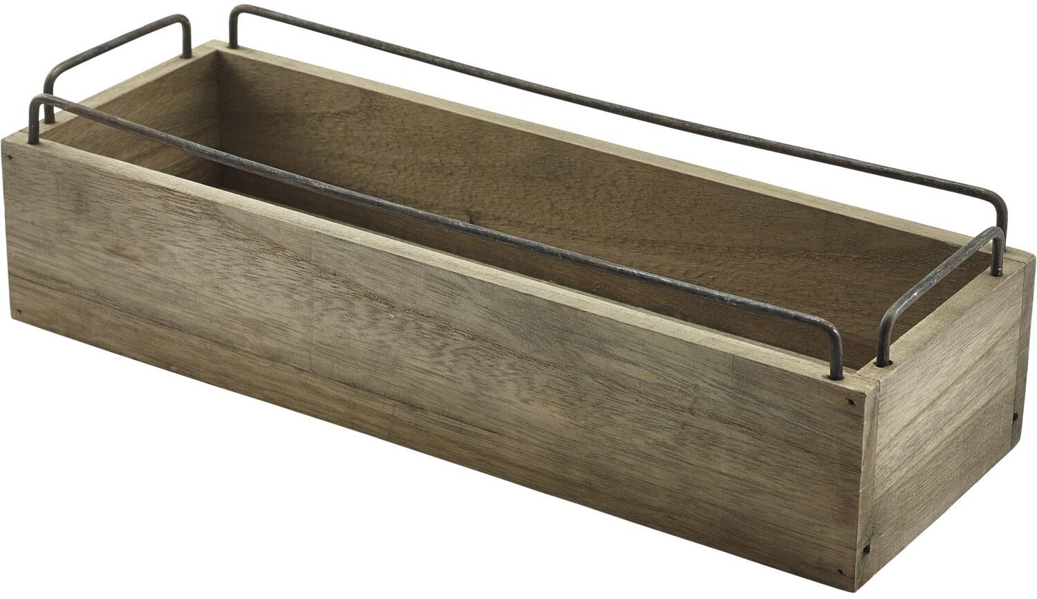 GenWare Drevená debnička, výška 94 mm, dĺžka 341 mm, šírka 120 mm