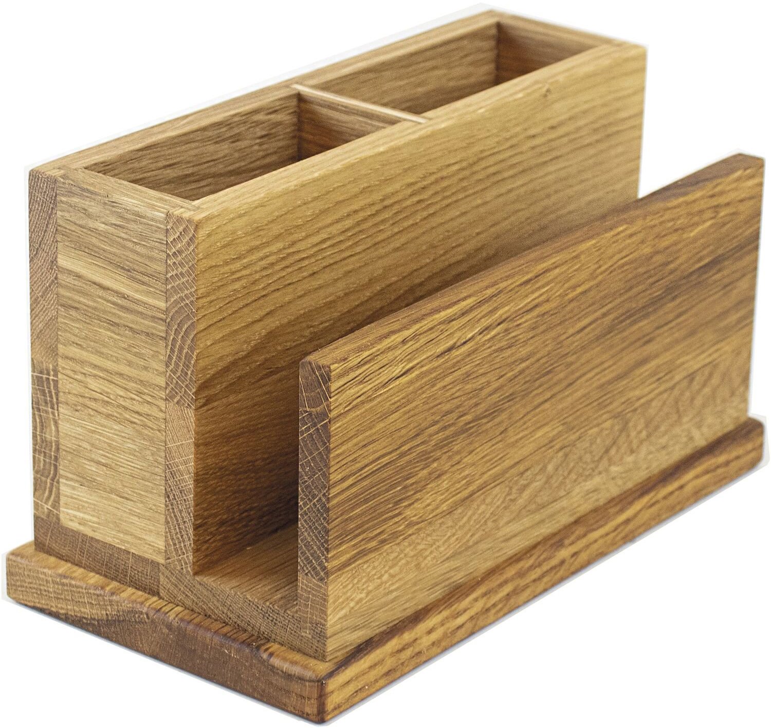 Select Concept Príborník s držadlom na obrúsky, výška 130 mm, dĺžka 220 mm, ľanový olej