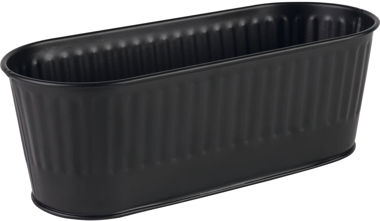 APS Príborník/kôš, výška 100 mm, dĺžka 295 mm, šírka 120 mm, čierny