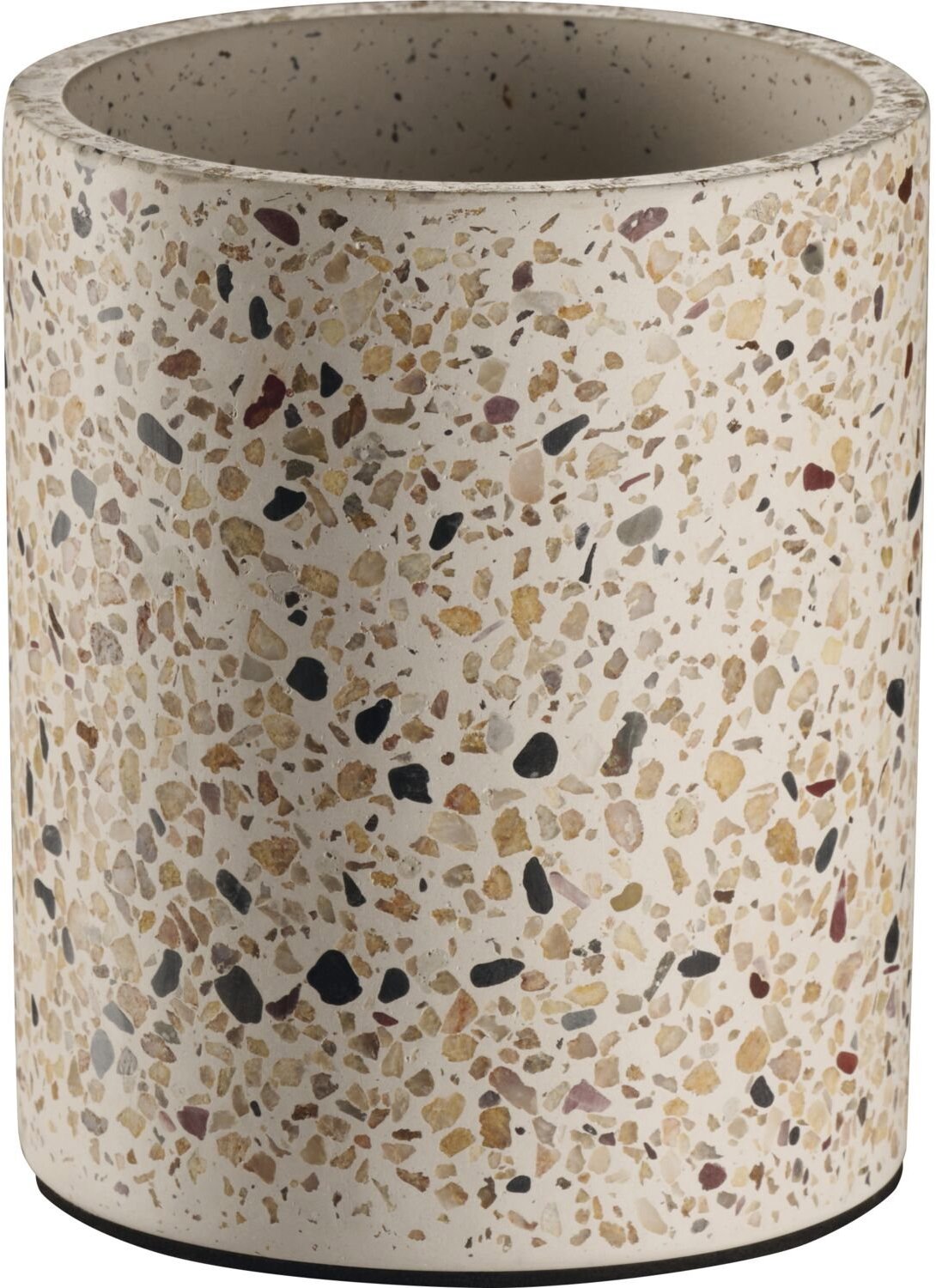 APS Terrazzo Nádoba na príbory, výška 135 mm, priemer 110 mm, vzhľad terrazzo