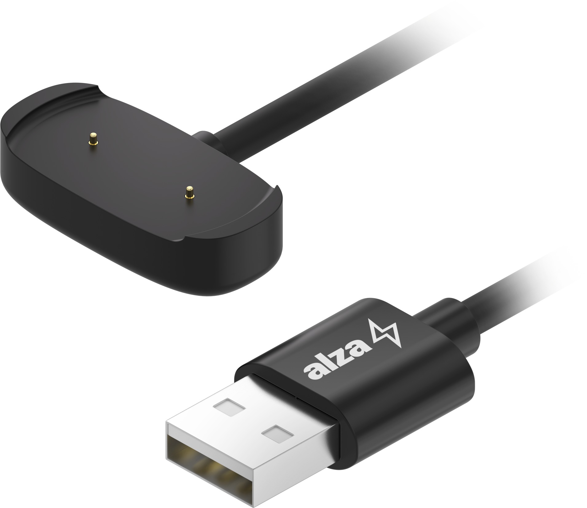 AlzaPower nabíjecí kabel pre Amazfit GTR 2/GTS 2/Bip 5/Active/Pop/T-Rex Pro – 1 m