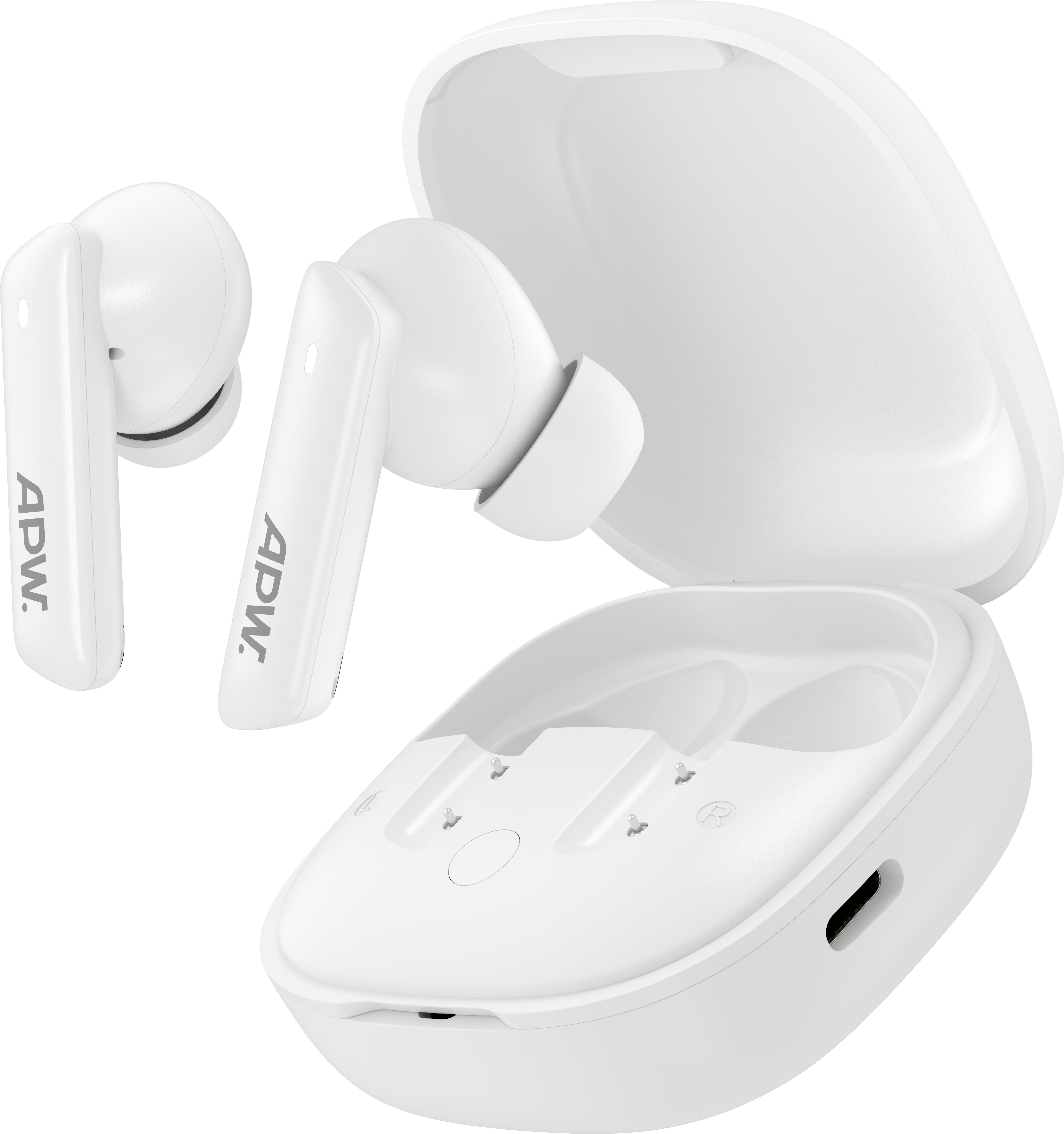 AlzaPower Boost PRO ANC, biele