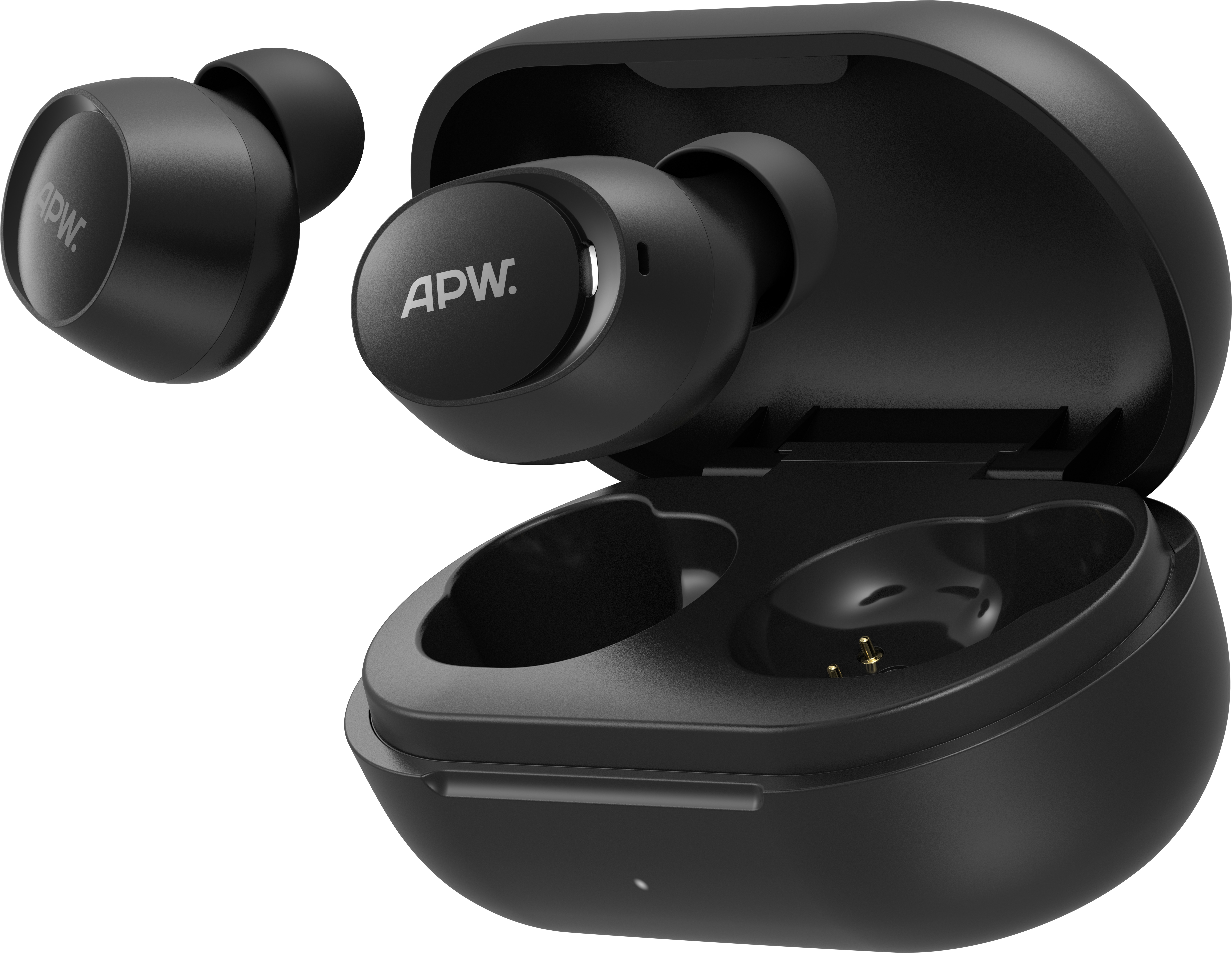 AlzaPower Buds Go, čierne