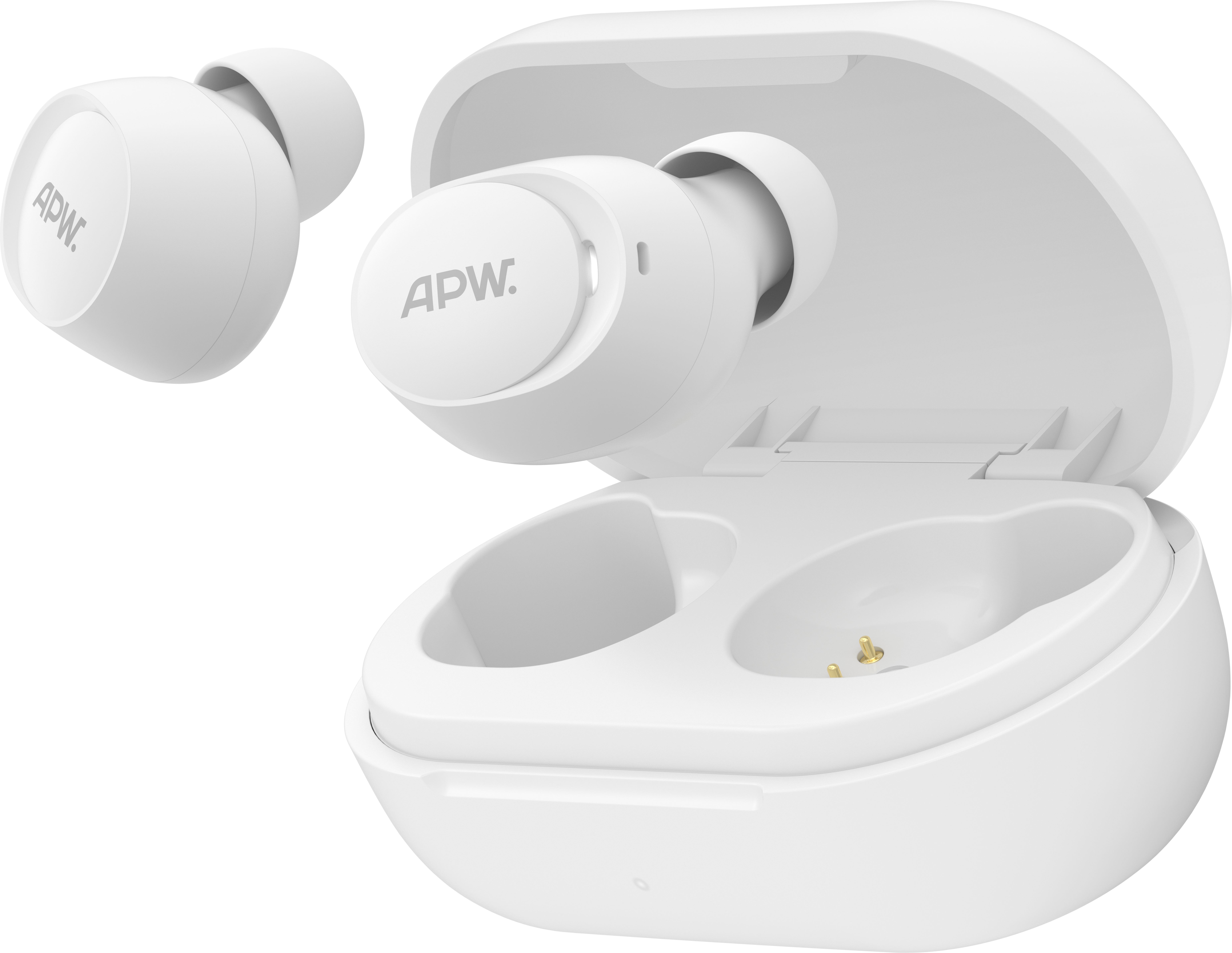 AlzaPower Buds Go, biela