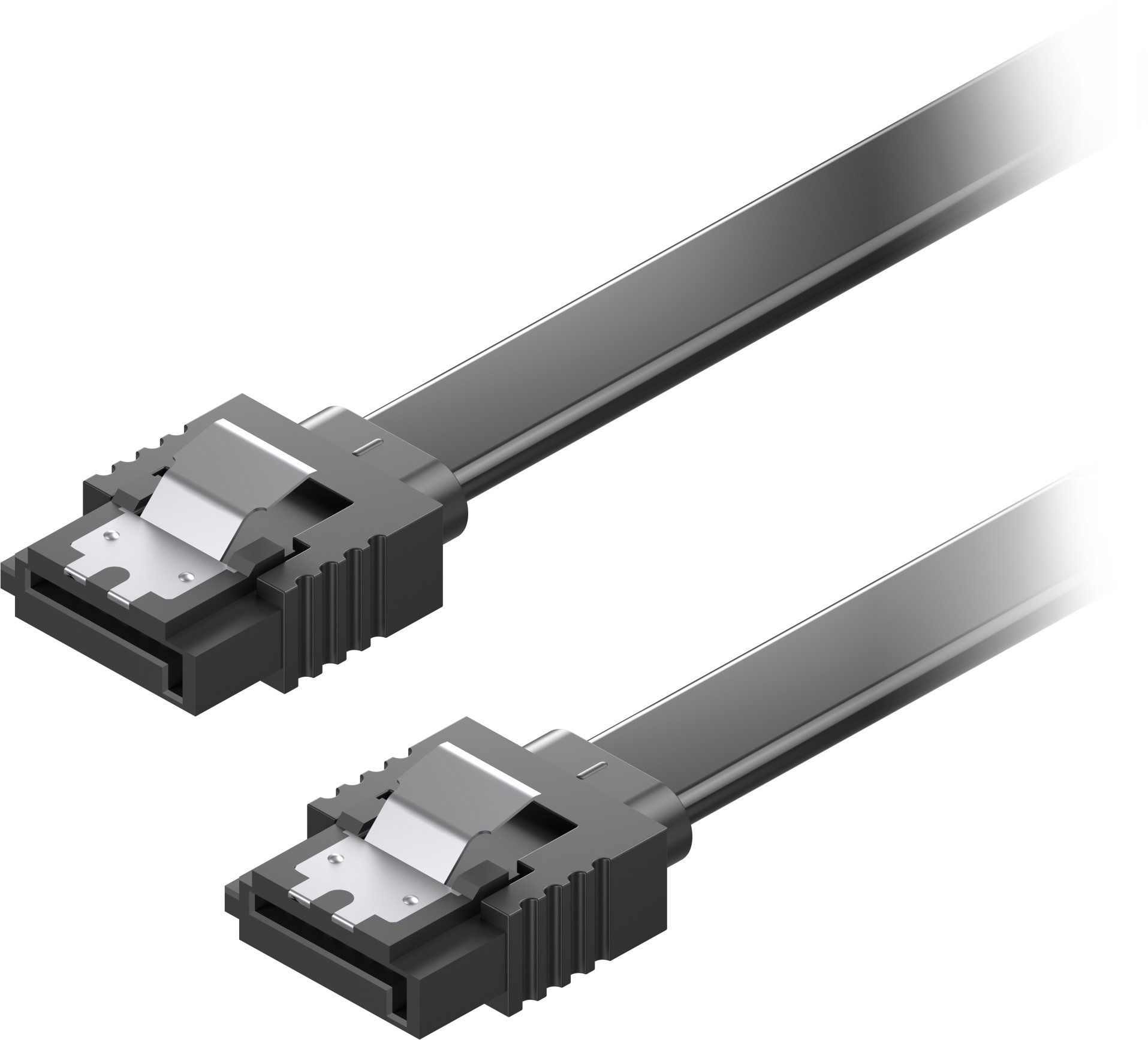 AlzaPower SATA 3.0 6 Gbps 0.3m čierny