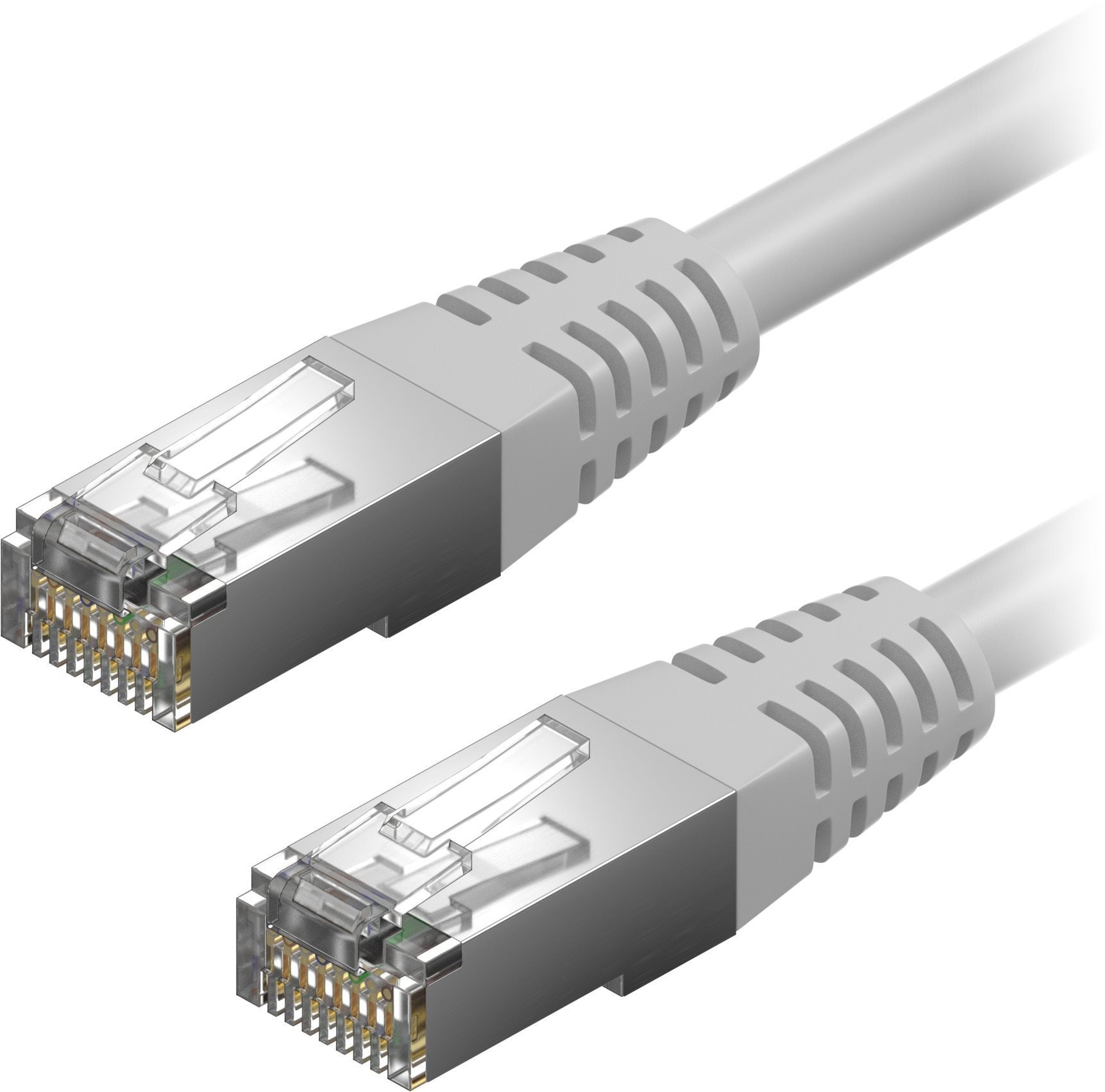 AlzaPower Patch CAT5E FTP 15 m sivý