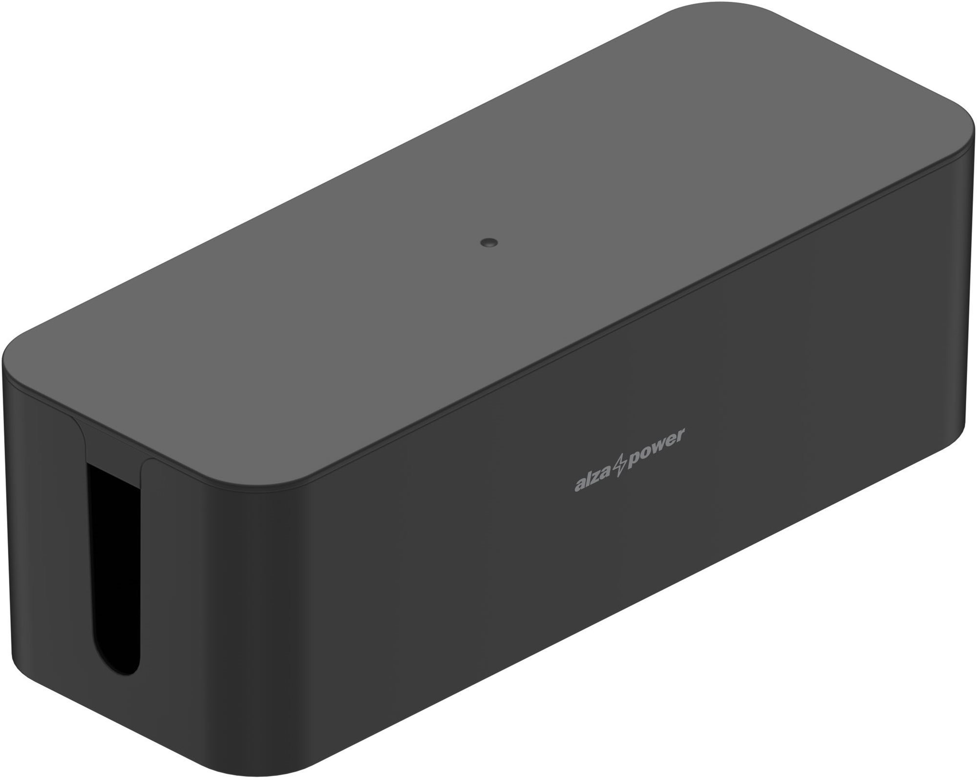 AlzaPower Cable Box Basic Large čierny