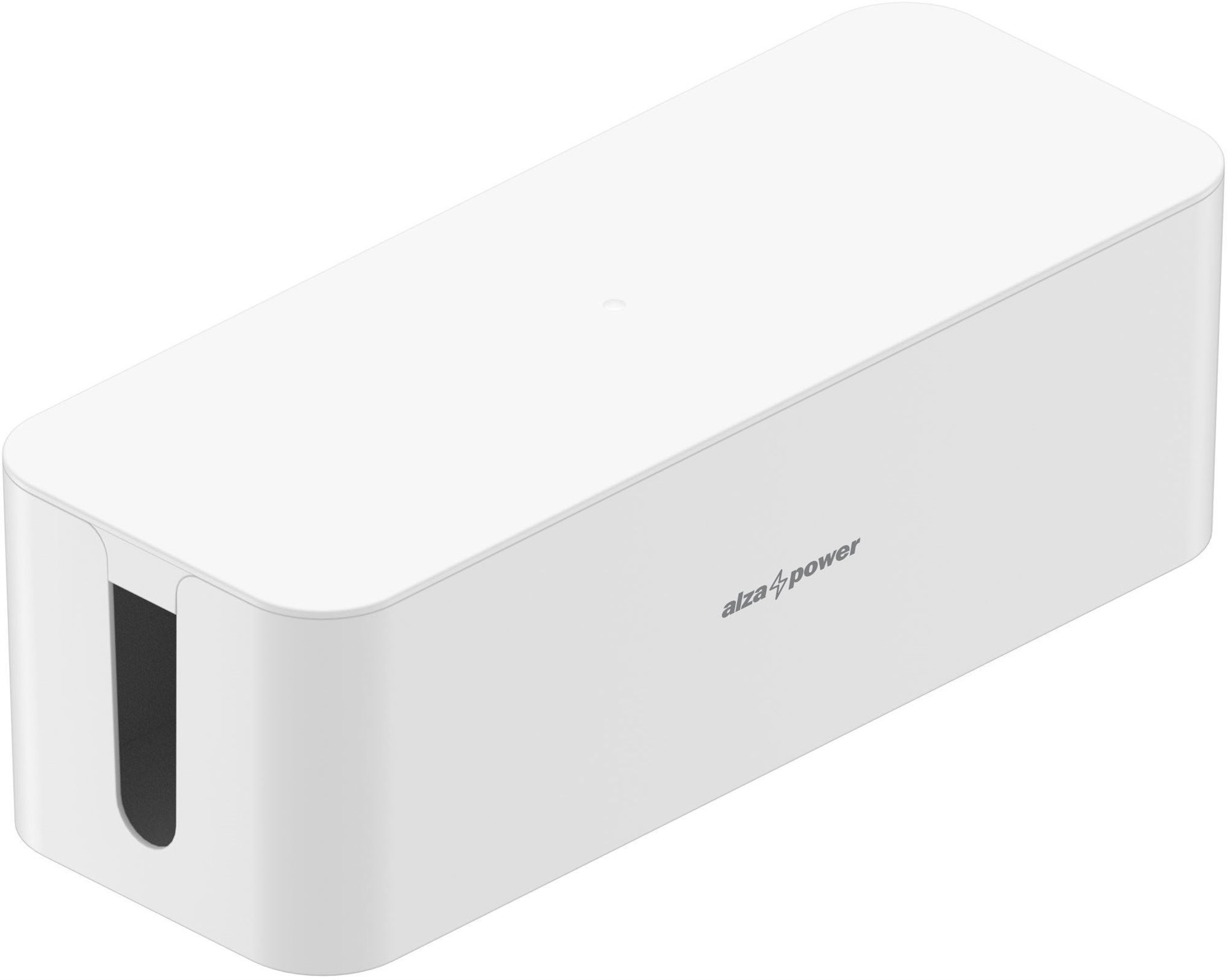 AlzaPower Cable Box Basic Large biely