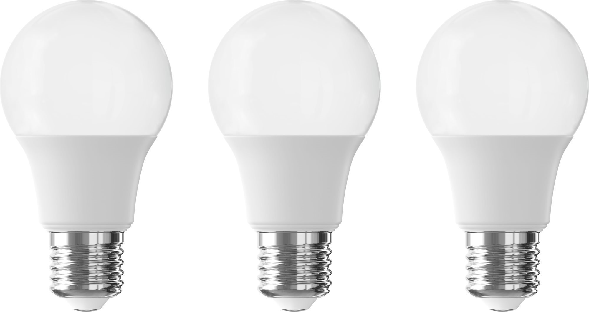 AlzaPower LED 9 – 60 W, E27, 6500 K, set 3 ks