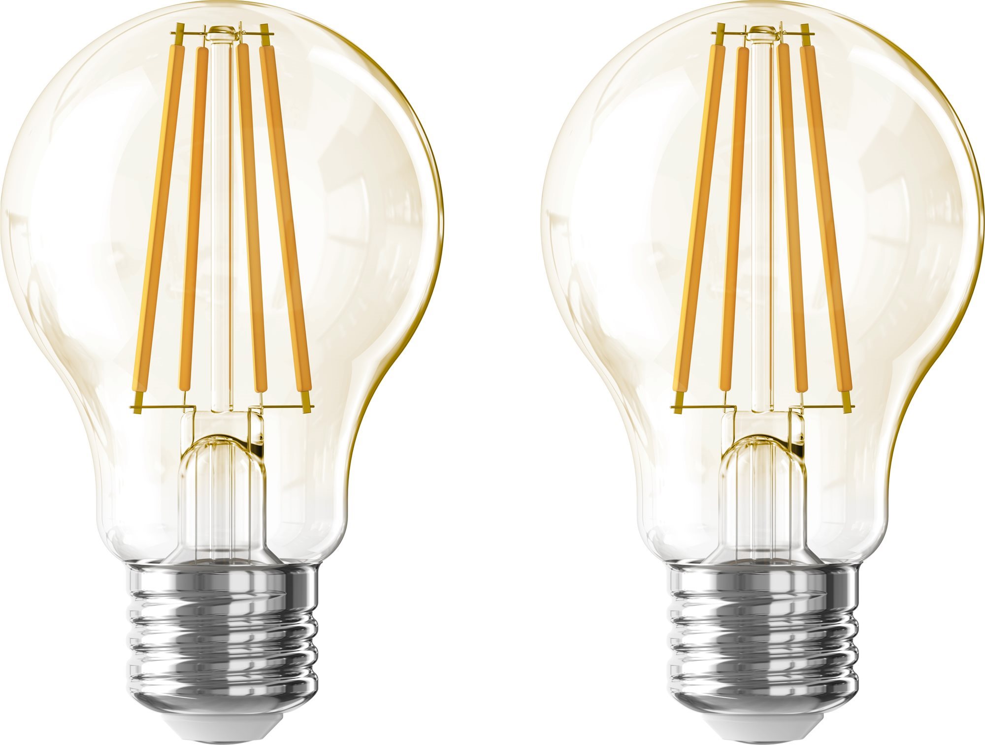 AlzaPower LED 8 – 75 W, E27, 2500 K, Amber Filament, set 2ks