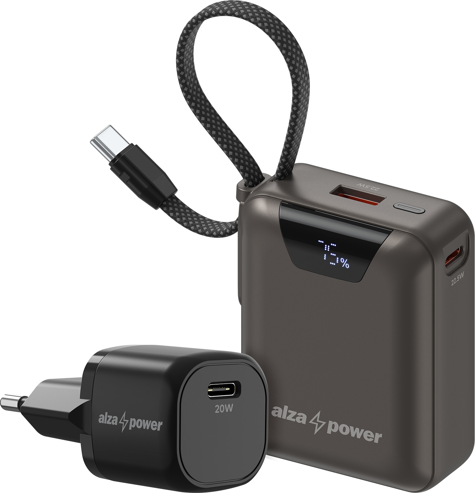 AlzaPower City Explorer čierne