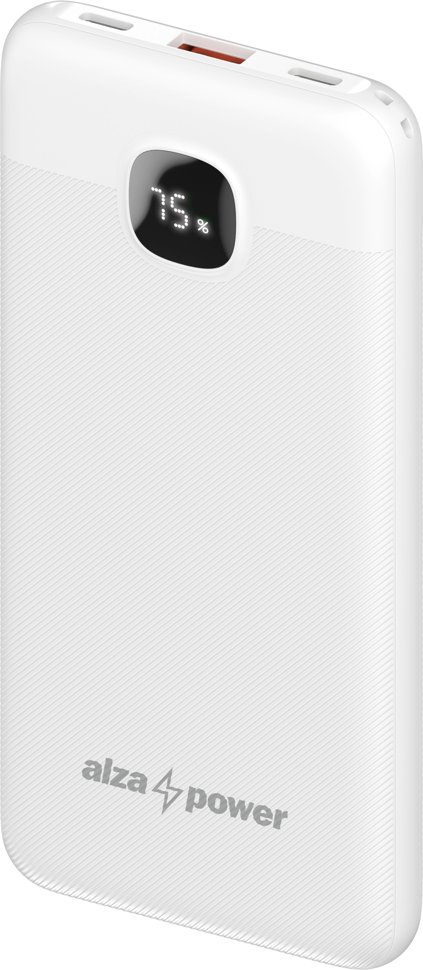 AlzaPower Garnet 10 000 mAh Power Delivery (22,5 W) biela