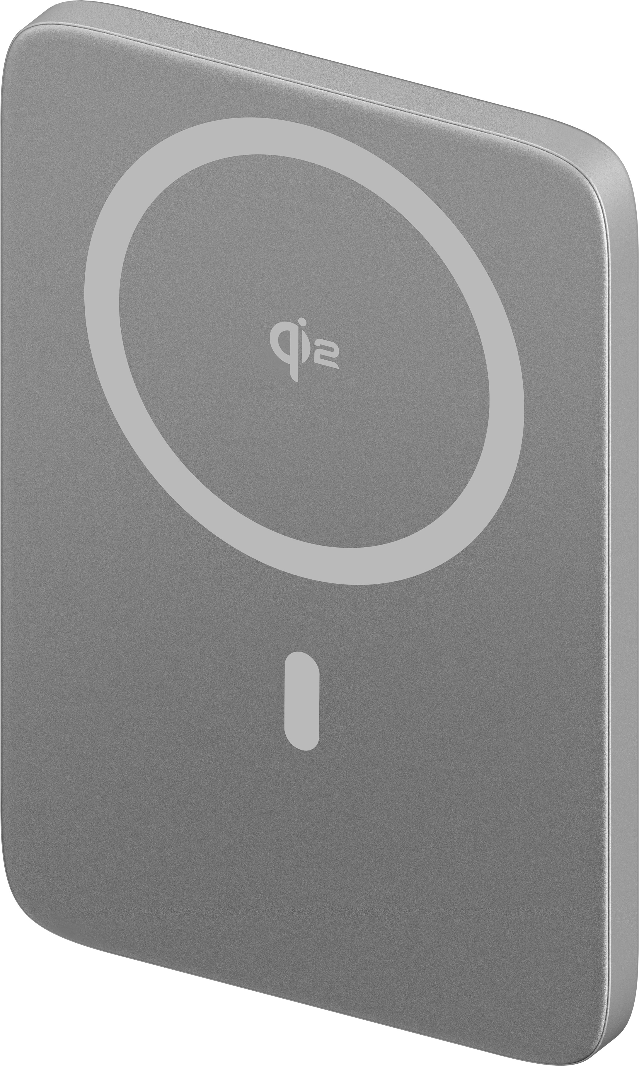 AlzaPower Qi2 Ultra Slim SSB 5000 mAh Power Delivery (20 W) tmavosivá