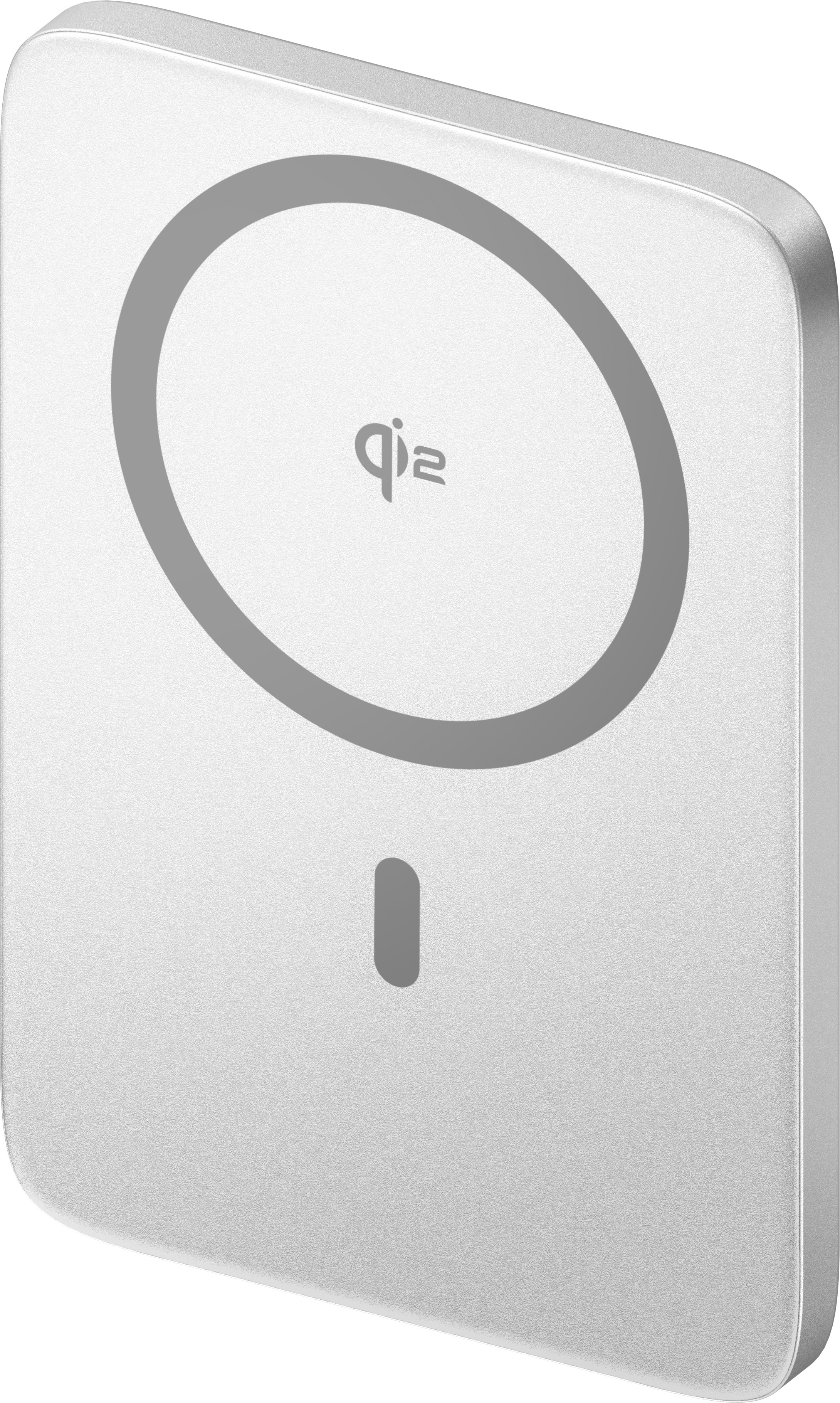 AlzaPower Qi2 Ultra Slim SSB 5000 mAh Power Delivery (20 W) svetlosivá