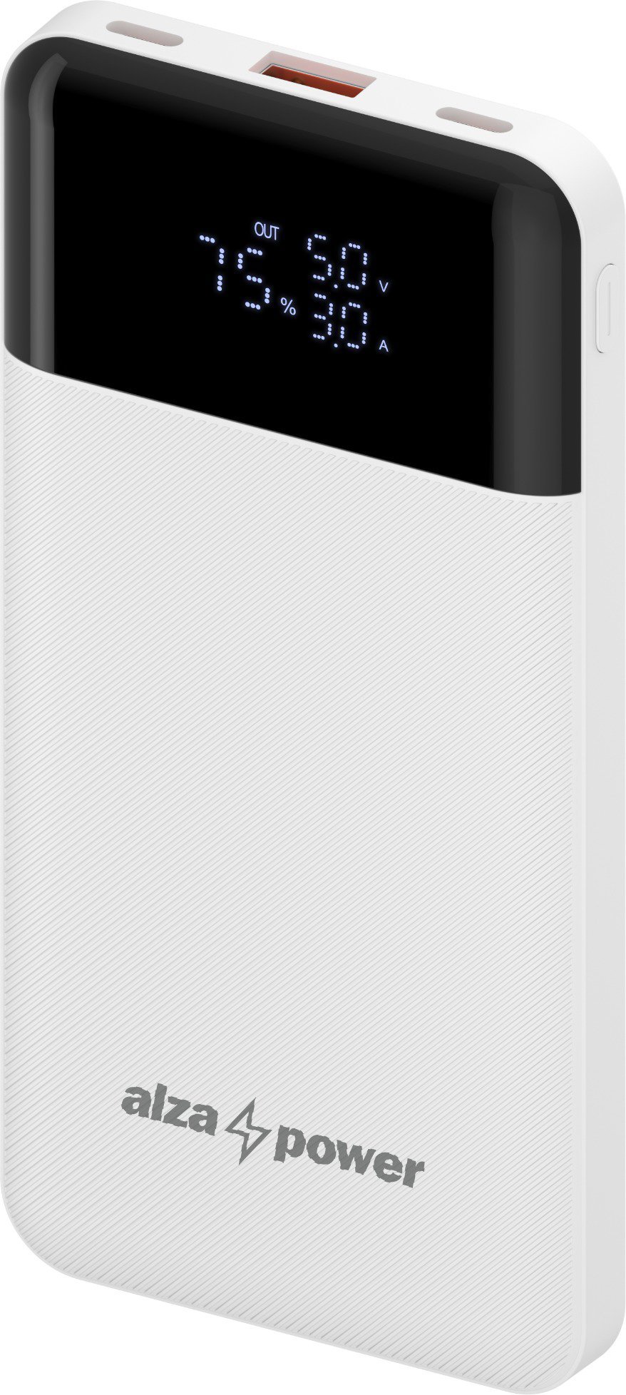 AlzaPower Parade Gen2 10 000 mAh Power Delivery (22,5 W) biela