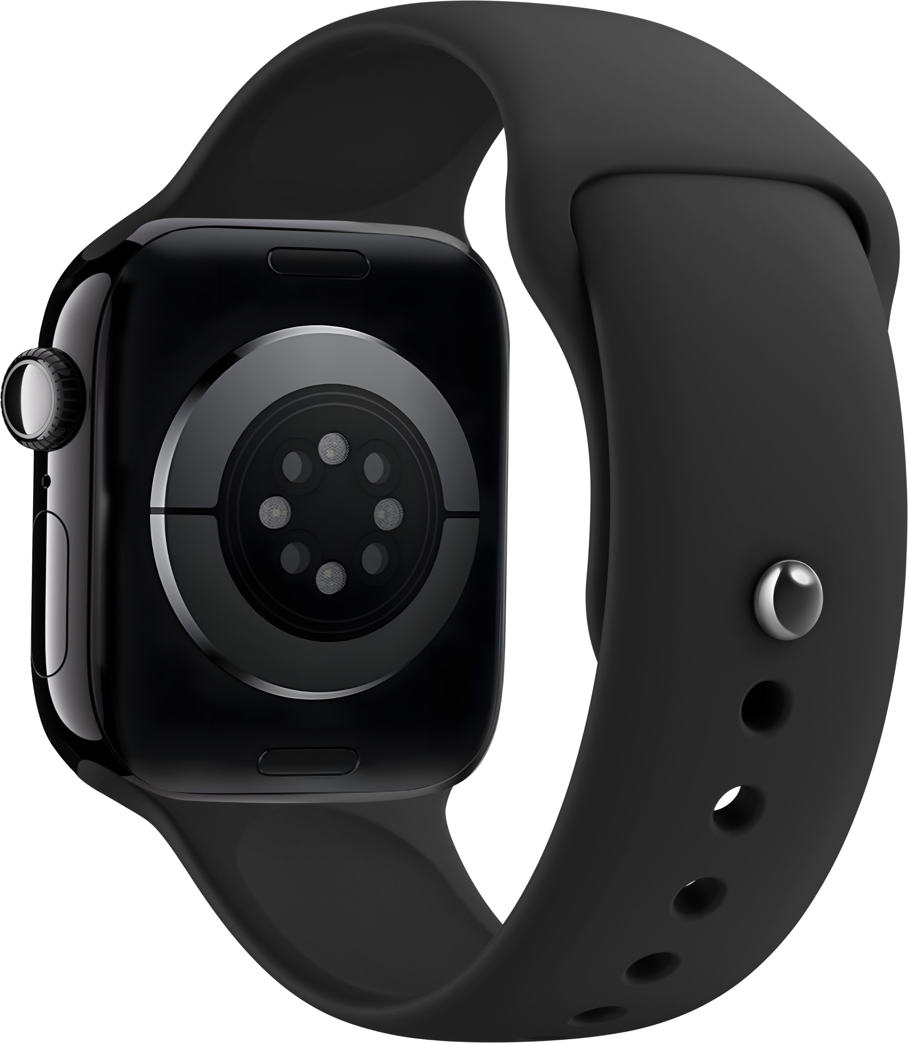 Eternico Essential pre Apple Watch 44mm / 45mm / 46mm / Ultra 49mm solid black veľkosť S-M