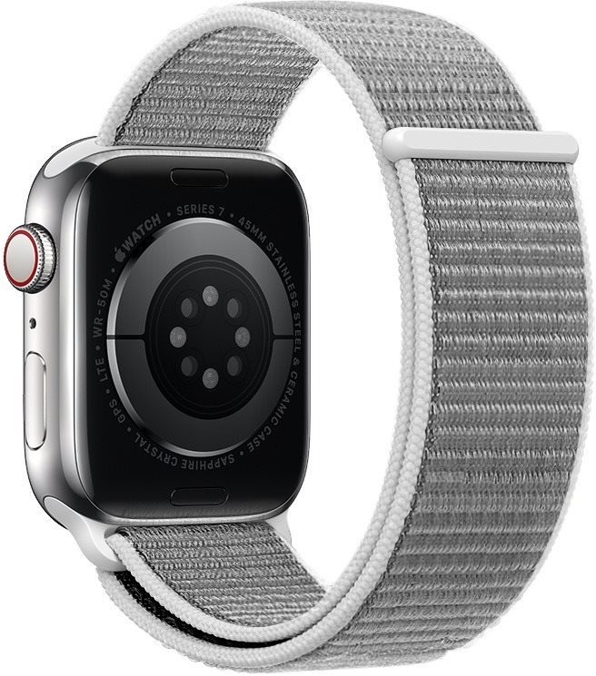Eternico Airy na Apple Watch 38mm / 40mm / 41mm / 42mm Elephant Gray and White edge