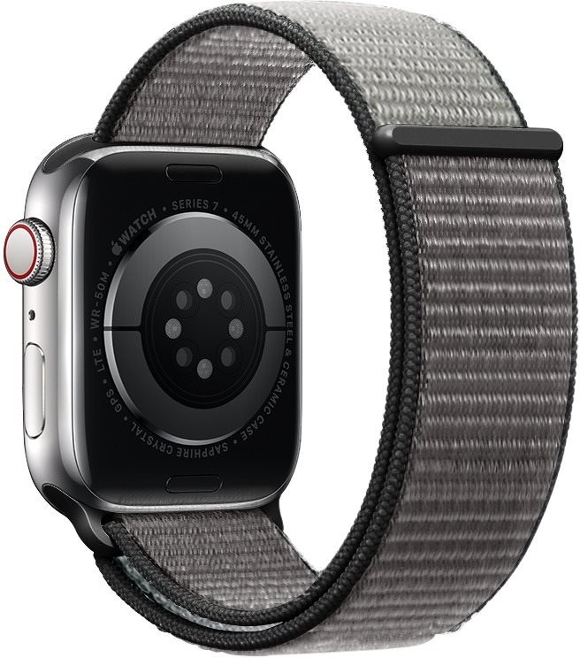 Eternico Airy na Apple Watch 44mm / 45mm / 46mm / Ultra 49mm Elephant Gray and Black edge