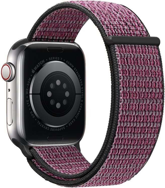 Eternico Airy na Apple Watch 38mm / 40mm / 41mm / 42mm Fig Purple and Black edge