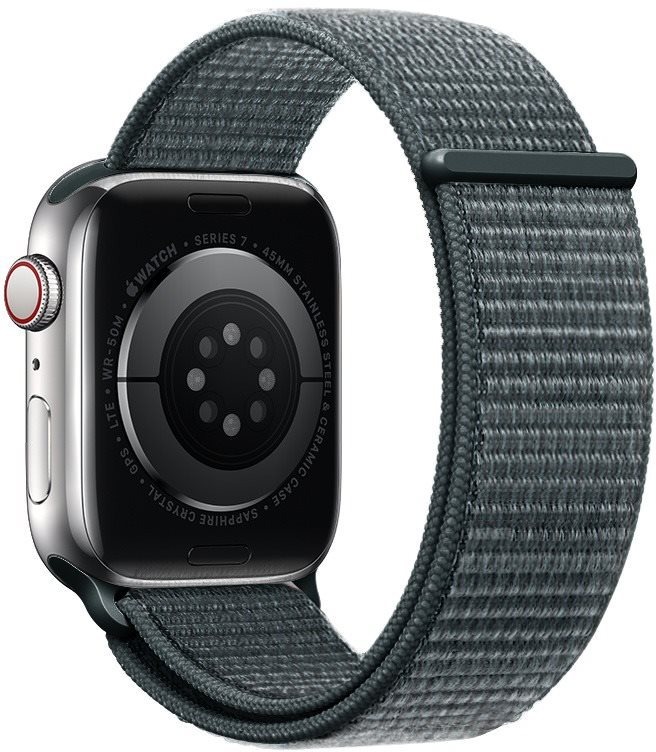 Eternico Airy na Apple Watch 44mm / 45mm / 46mm / Ultra 49mm Aquamarine Blue and Gray edge