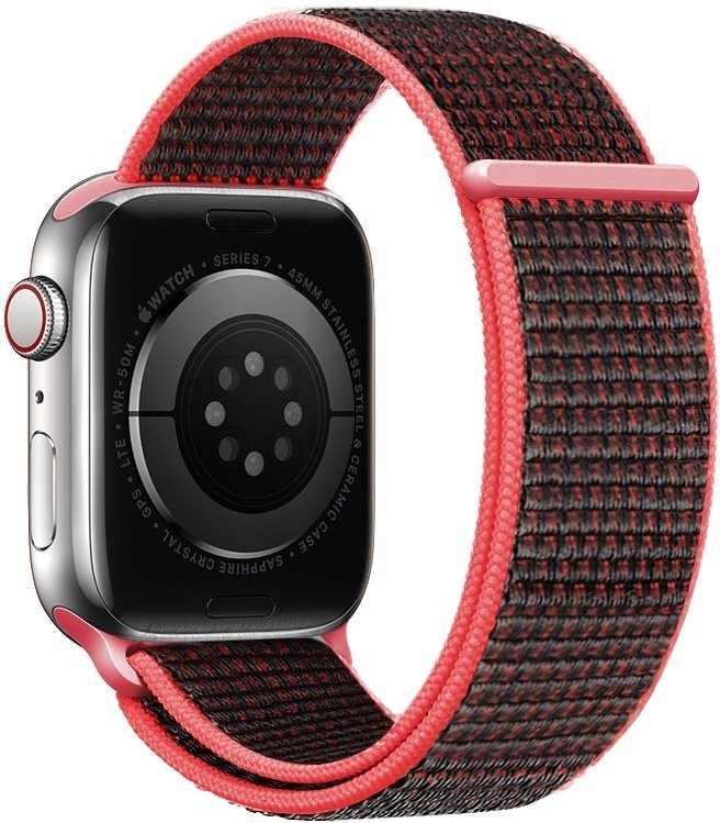 Eternico Airy na Apple Watch 38mm / 40mm / 41mm / 42mm Rustic Red and Red edge