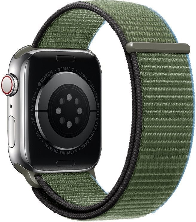 Eternico Airy na Apple Watch 44mm / 45mm / 46mm / Ultra 49mm Ebony Green