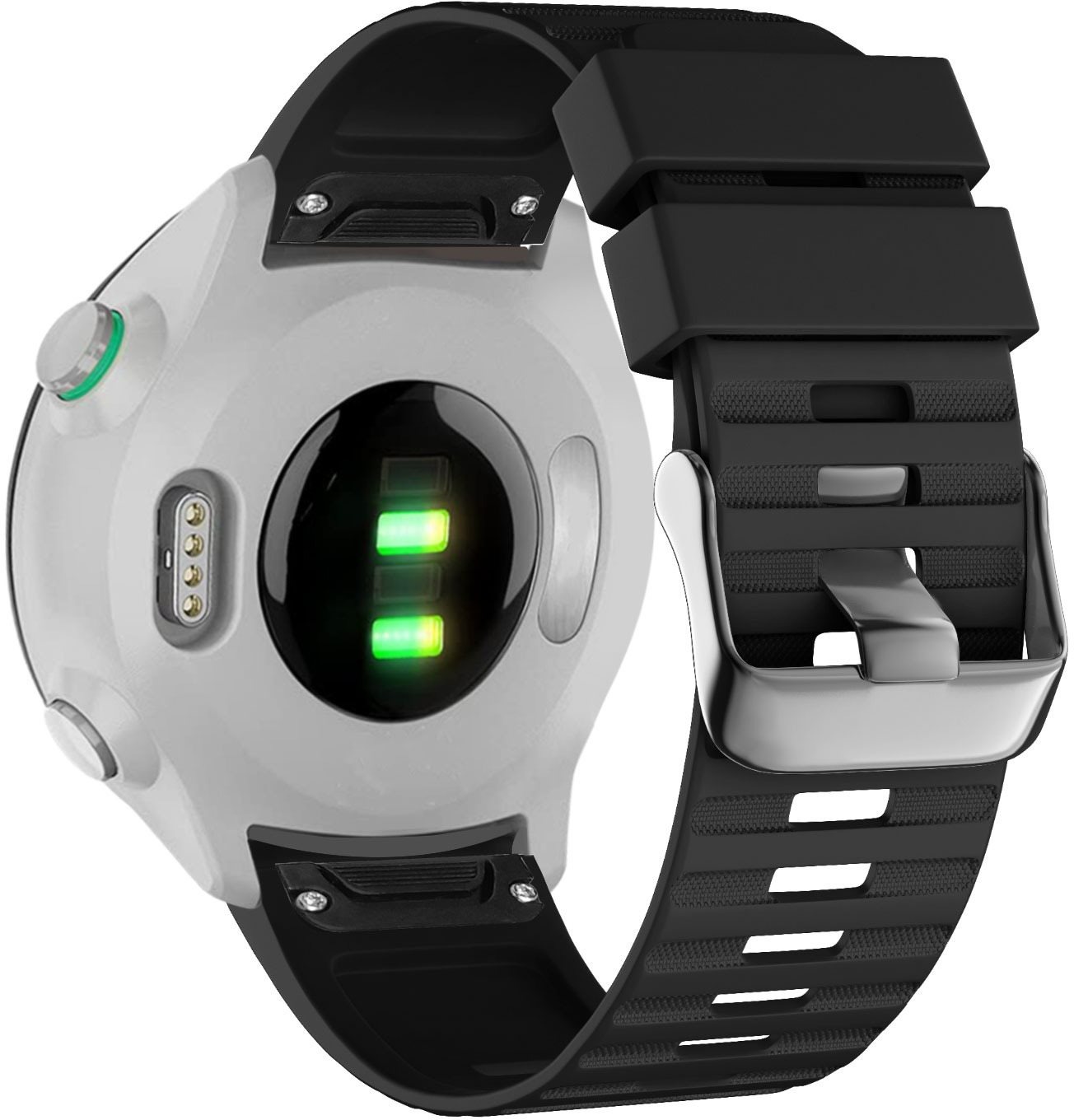 Eternico Essential pre Garmin Quickfit 22 mm Solid Black