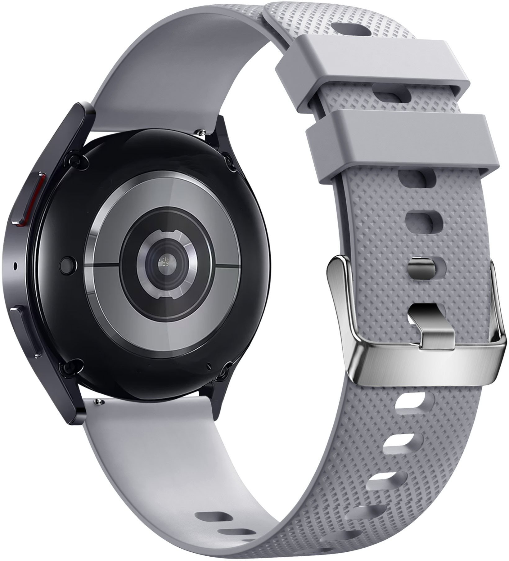 Eternico Essential with Metal Buckle Universal Quick Release 20 mm Steel Gray