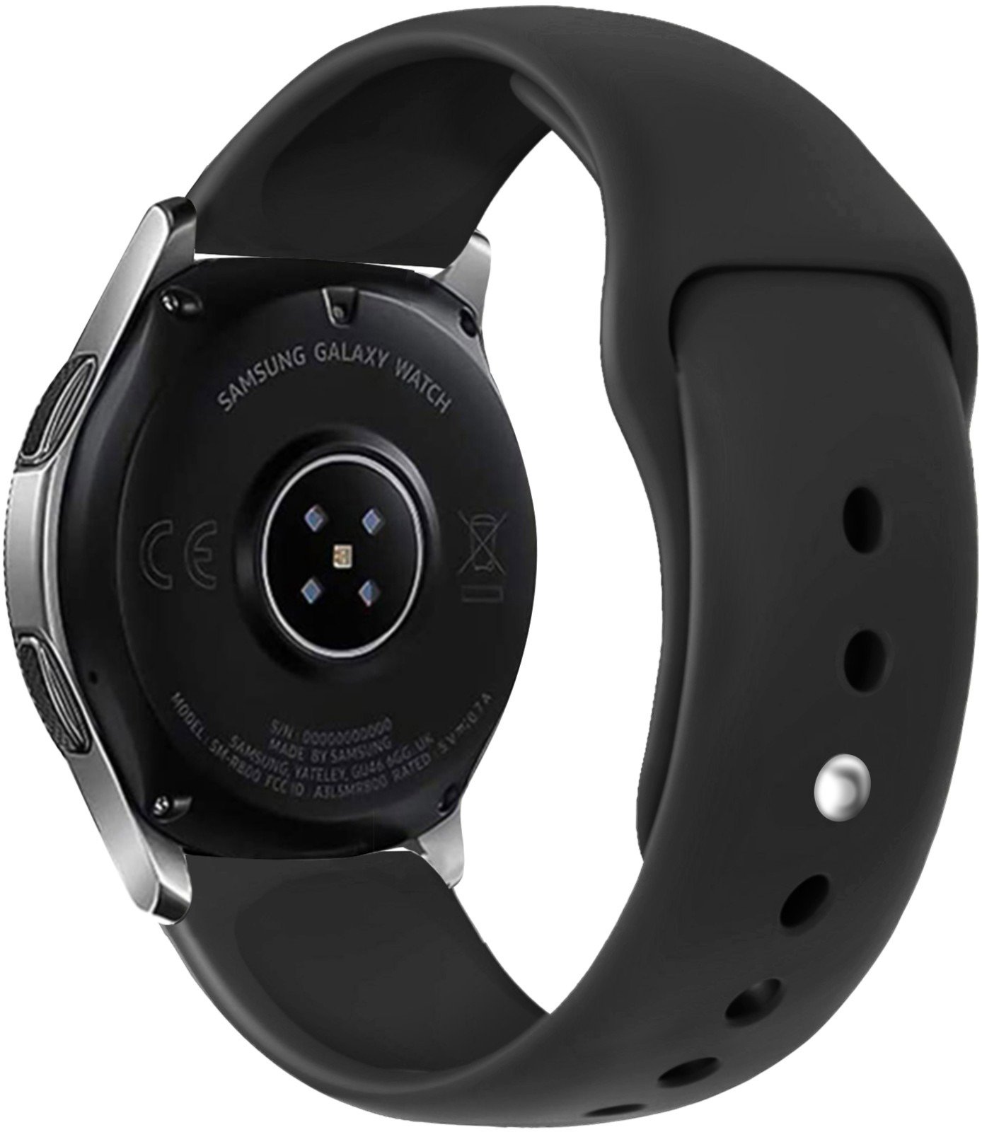 Eternico Essential Universal Quick Release 22 mm Solid Black