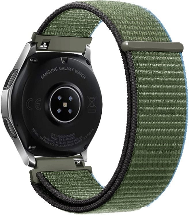 Eternico Airy Universal Quick Release 22 mm Ebony Green