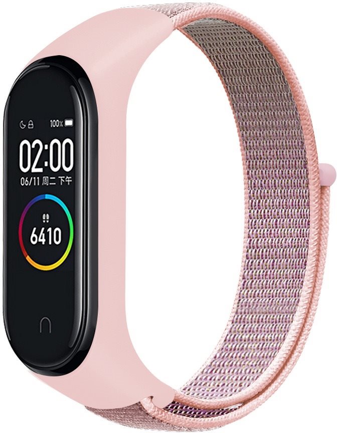 Eternico Airy na Xiaomi Mi band 5/6/7 Baby Pink