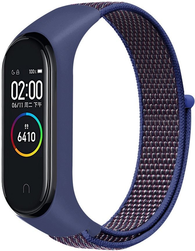 Eternico Airy na Xiaomi Mi band 5/6/7 Dark Blue