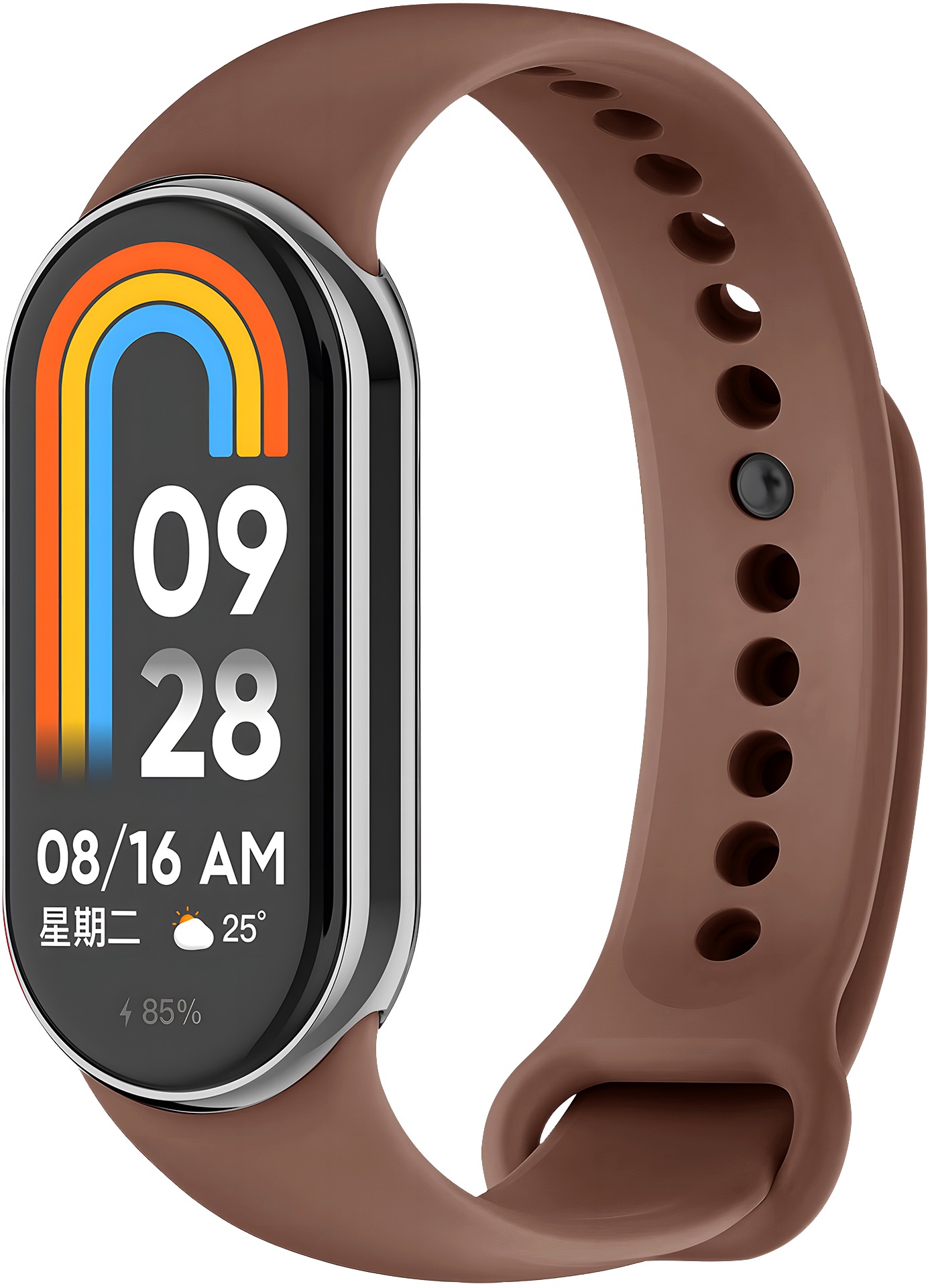 Eternico Essential na Xiaomi Smart Band 8/9/10 Coffee Brown