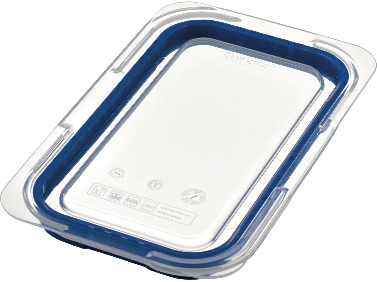 Araven Veko na gastronádobu GN 1/4, polypropylén, hermetické