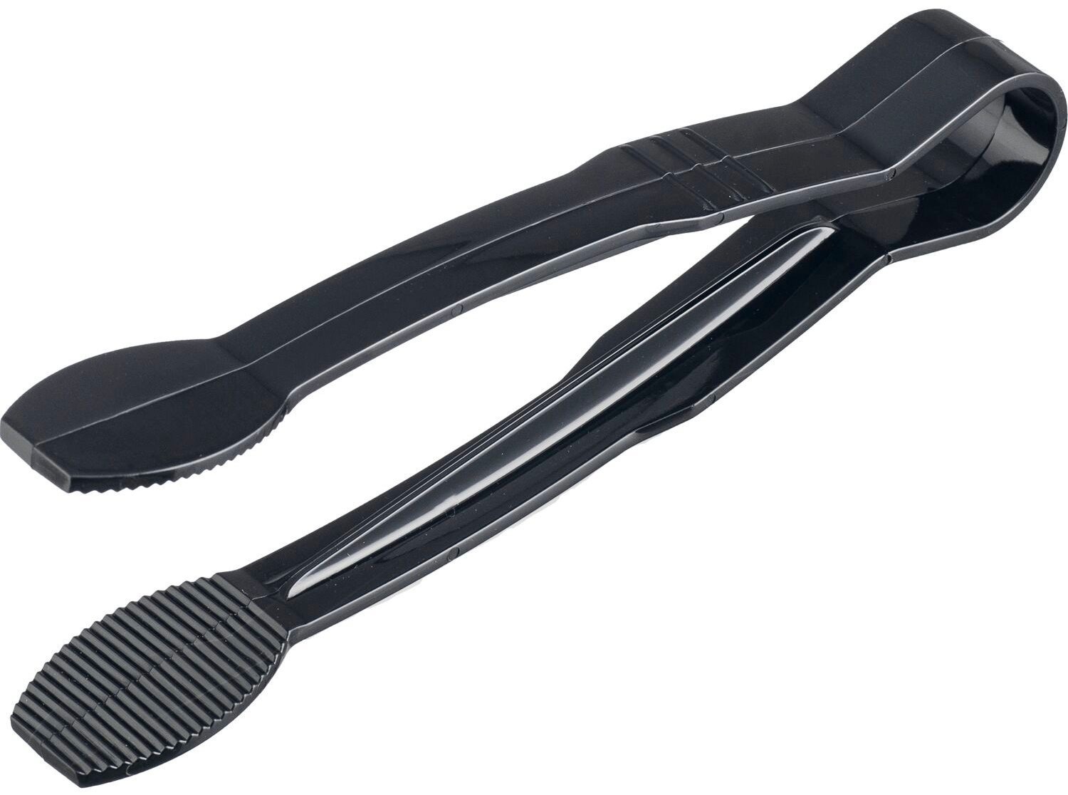 ARAVEN Bufetové kliešte ploché, polykarbonát 230 mm, čierne