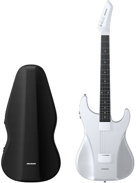 Aeroband Guitar – Smart, puzdro, biela