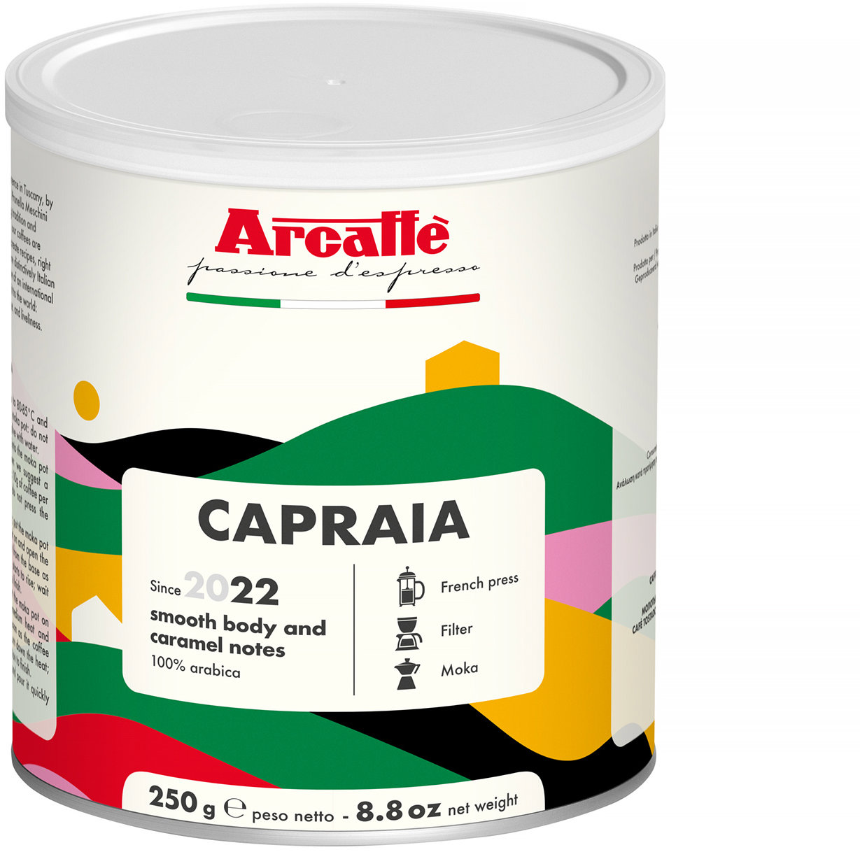 Arcaffe Capraia, mletá, 250 g
