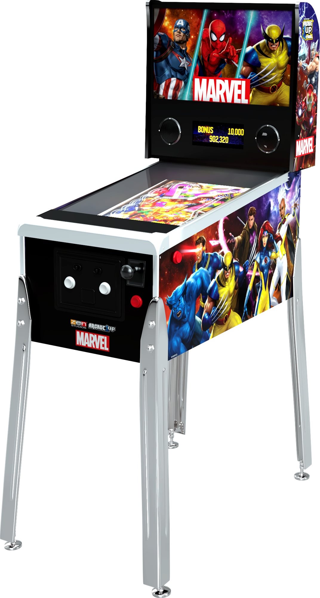 Arcade1up Marvel Virtual Pinball