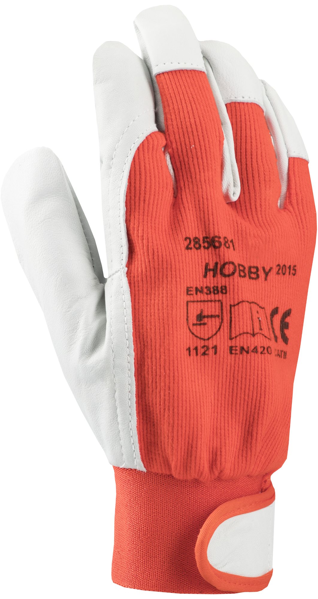 Ardon Rukavice HOBBY ČERVENÉ, veľ. 11