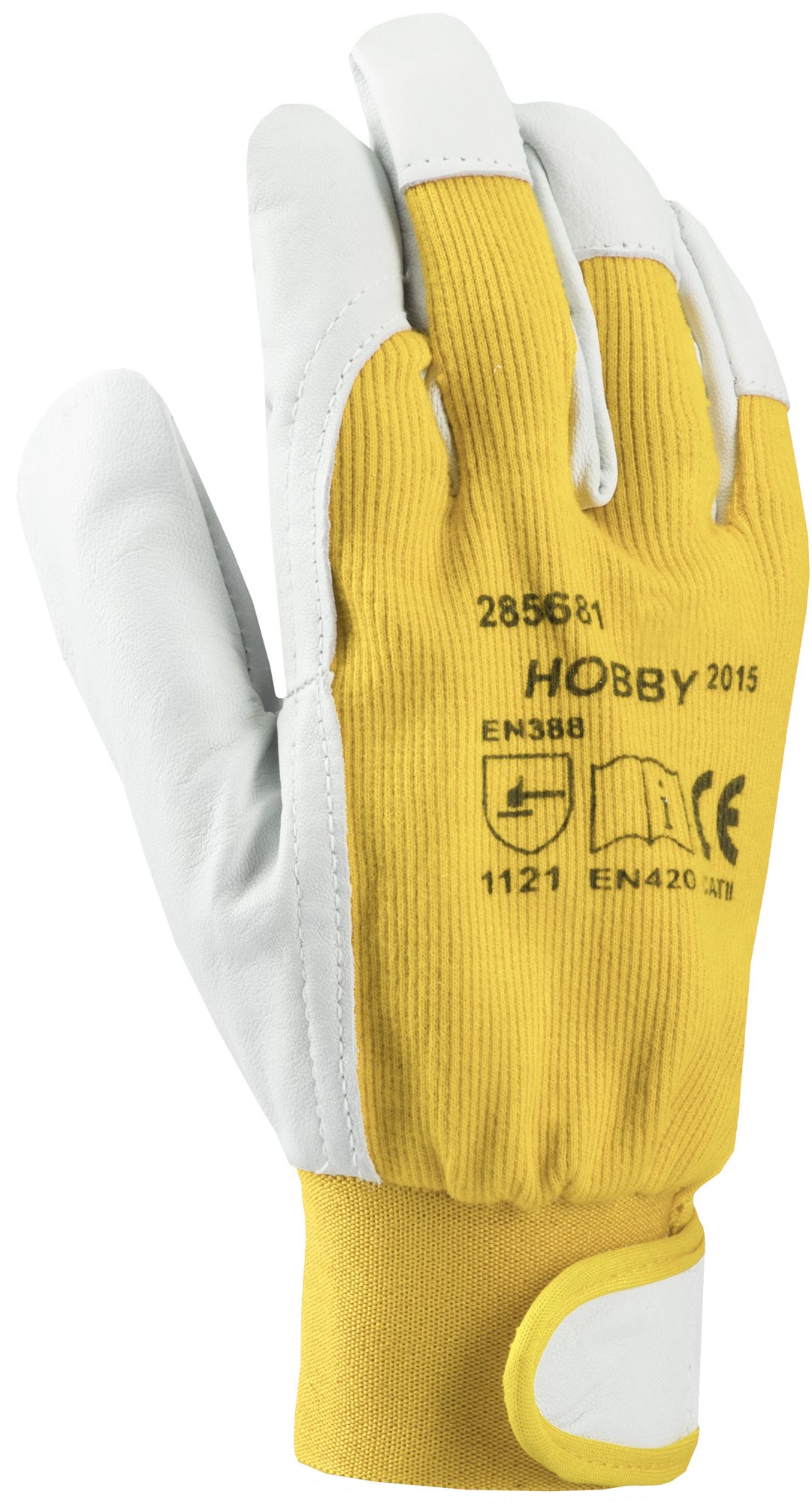 Ardon Rukavice HOBBY ŽLTÉ, veľ. 07