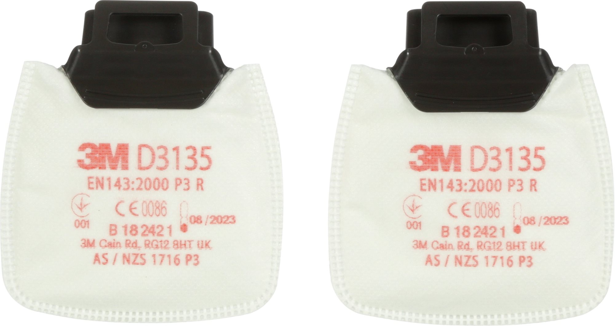 3M Secure Click D3135 Časticový filter P3 R – balenie 2 ks